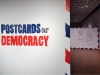 POSTCARDS FOR DEMOCRACY installation