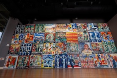   Steve Keene - Rauschenberg 100
