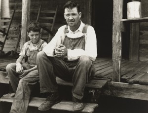 Arthur Rothstein "Farmer Who Will be Resettled, Wolf Creek Farms, Georgia" 1935, Gelatin Silver Print